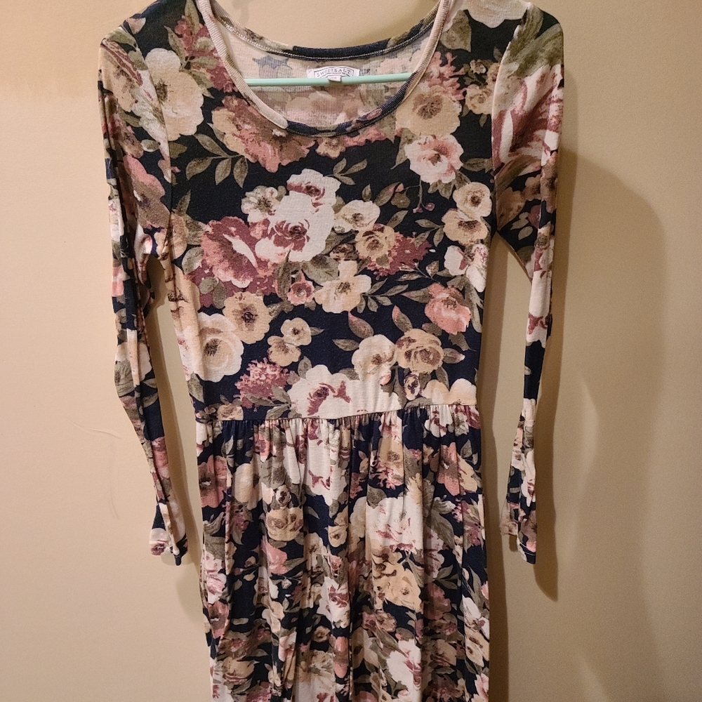 Maxi flower dress